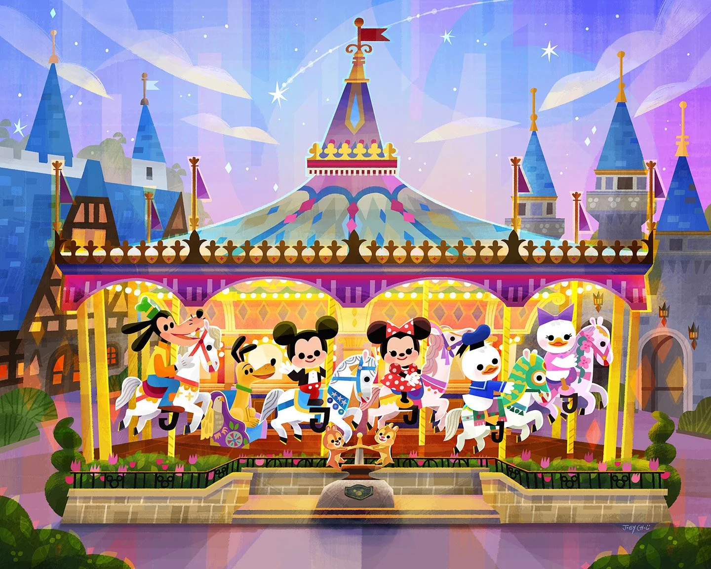 Disney WonderGround Gallery / FineArt — Joey Chou
